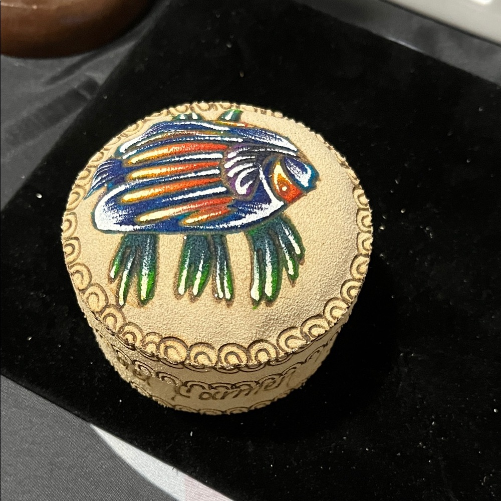 Handcrafted Fish Design Trinket Box - Picture 9 of 11